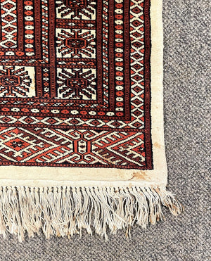 Pakistani Tekke Turkoman Rug - Wool on Cotton Foundation