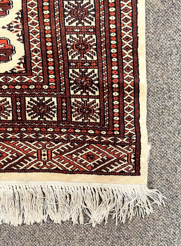 Pakistani Tekke Turkoman Rug - Wool on Cotton Foundation