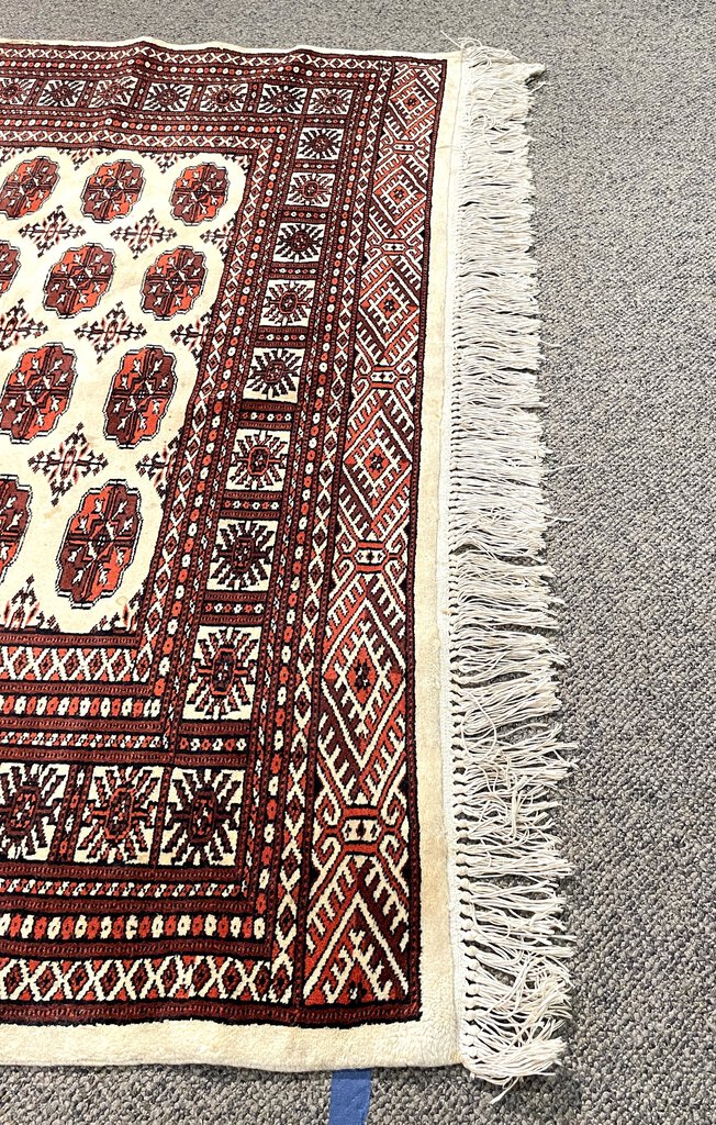 Pakistani Tekke Turkoman Rug - Wool on Cotton Foundation