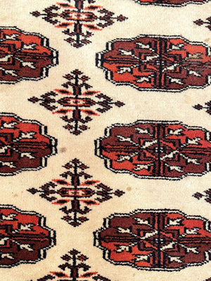 Pakistani Tekke Turkoman Rug - Wool on Cotton Foundation