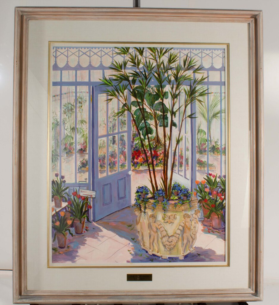 Dorothy Spangler "Tulip Show" Original Painting