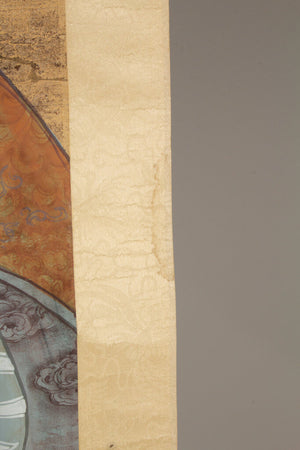 Chinese Portrait - Antique Hand Painted Hanging Scroll