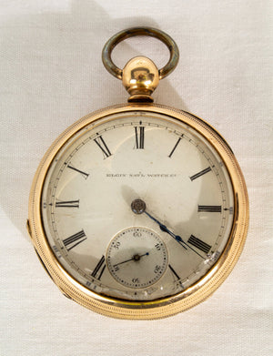 Elgin National Watch Co. 14K Gold Filled Pocket Watch