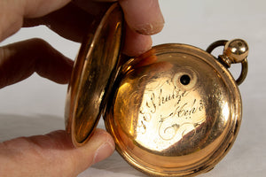 Elgin National Watch Co. 14K Gold Filled Pocket Watch