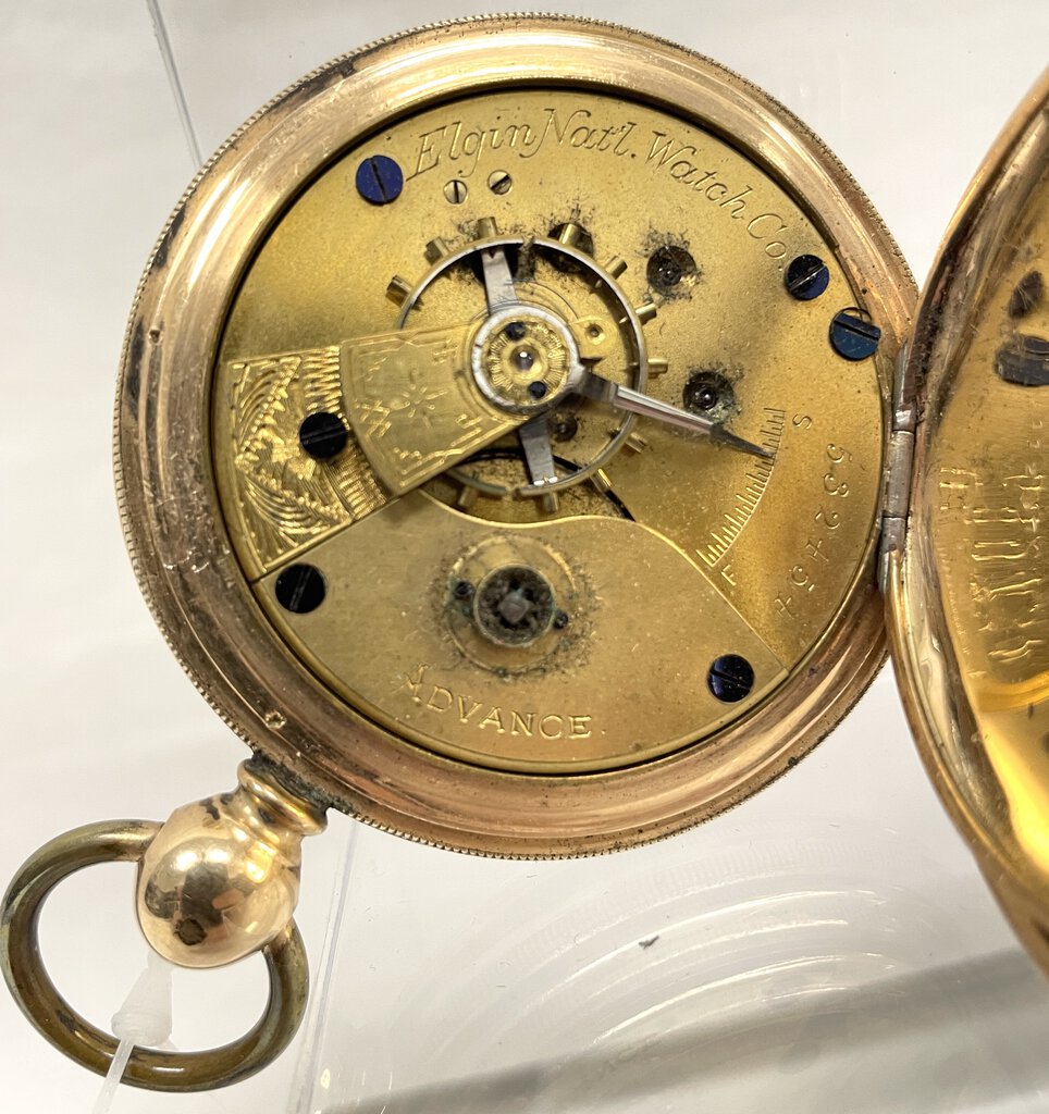 Elgin National Watch Co. 14K Gold Filled Pocket Watch