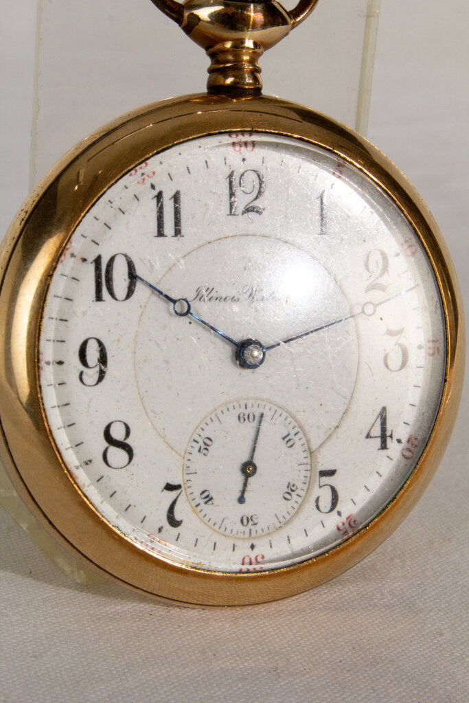 Illinois Watch Co. - Antique Pocket Watch - 14K Gold