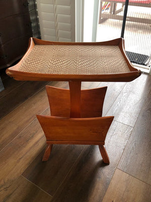 Mid Century Side Table 14x19x25