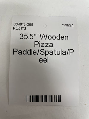 35.5" Wooden Pizza Paddle/Spatula/ Peel