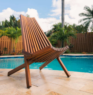 Melino Wooden Folding Chair (Each)