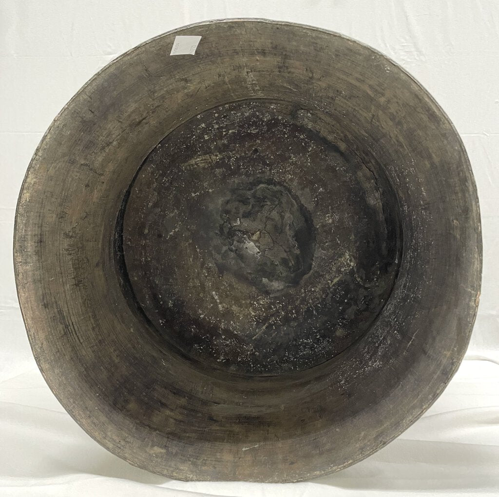 Bronze Rain Drum , Karen People, Myanmar & Thailand 21x16" H