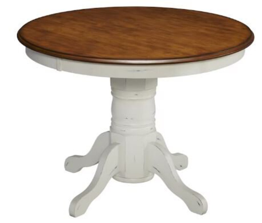 HOME STYLES PEDESTAL DINING TABLE