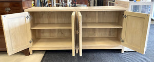 Four Door 76" Hardwood Sideboard