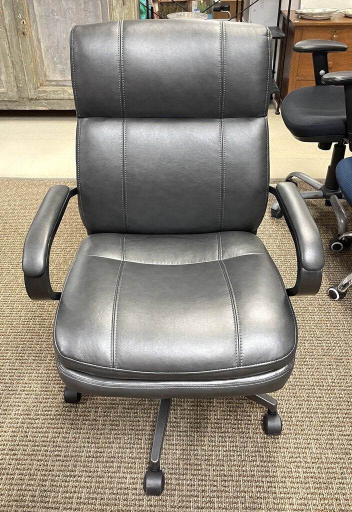 Black Upholstered Office Chair