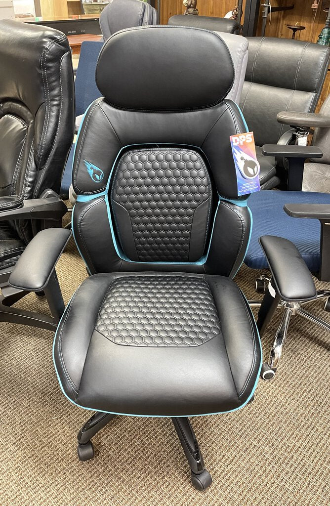 Black Upholstered DPS Gamers/Office Chair