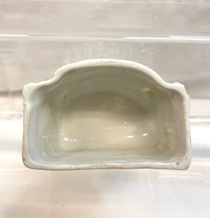 Vintage Victorian Fairing Trinket Box - Rosy Cheeked Girl