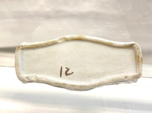 Vintage Victorian Fairing Trinket Box - Preying Angel