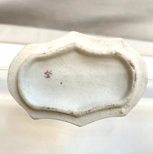 Vintage Victorian Fairing Trinket Box - Anchor