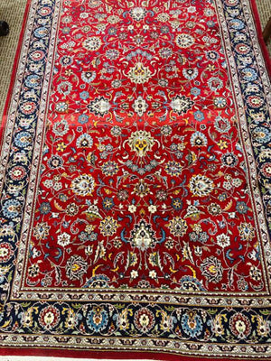 Persian Khorasan Birjand Wool / Cotton Rug 48x78