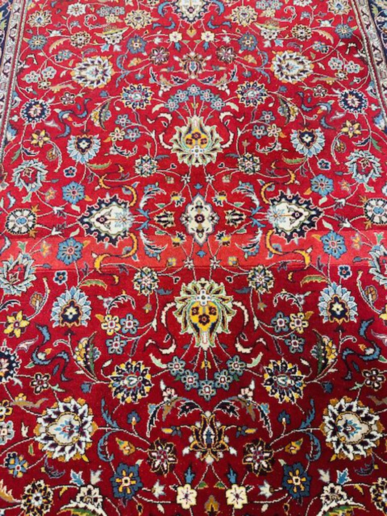 Persian Khorasan Birjand Wool / Cotton Rug 48x78