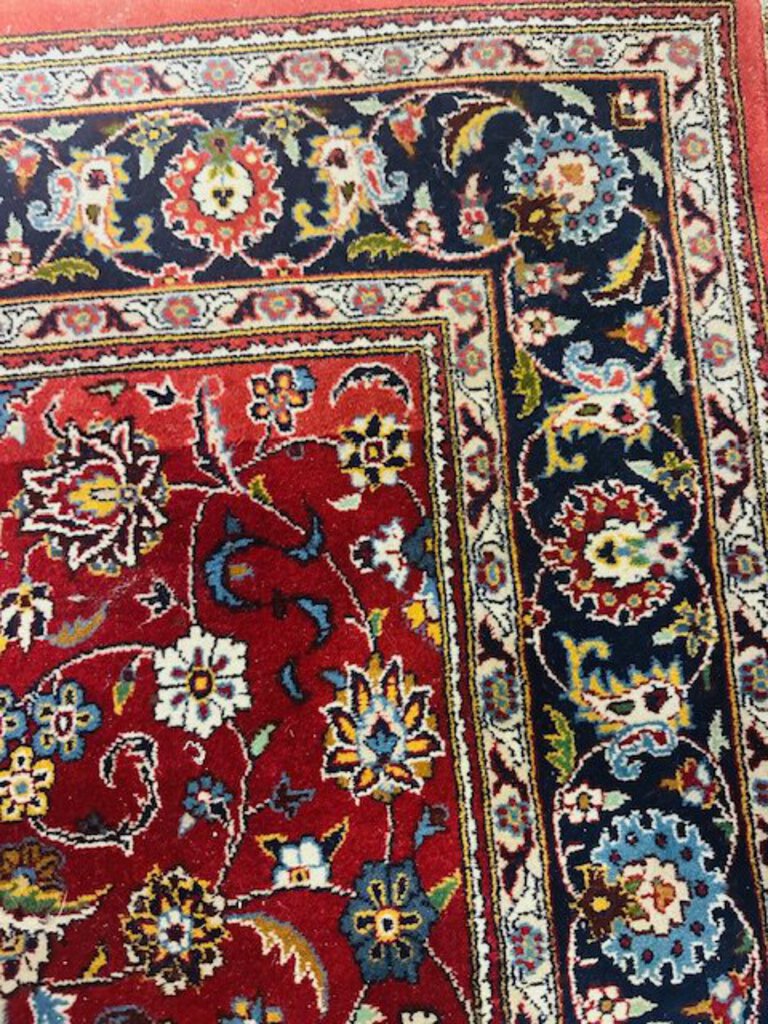 Persian Khorasan Birjand Wool / Cotton Rug 48x78