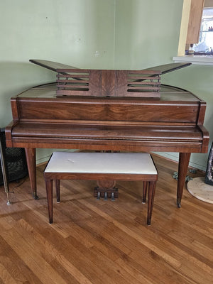 Wurlitzer Butterfly Baby Grand Piano Serial #176333