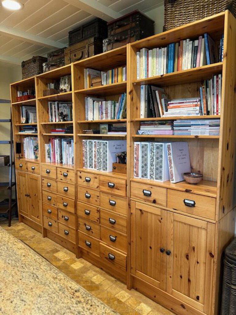 Knotty Pine Bookcases / Adjustable Shelving's