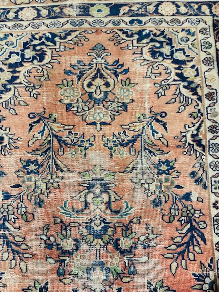 Persian Hamadan Runner Rug 118x39