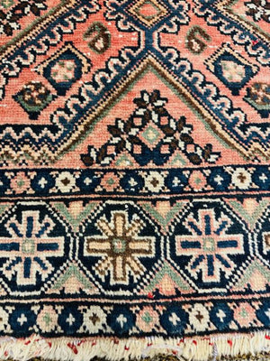 Persian Hamadan Wool Rug 84x58