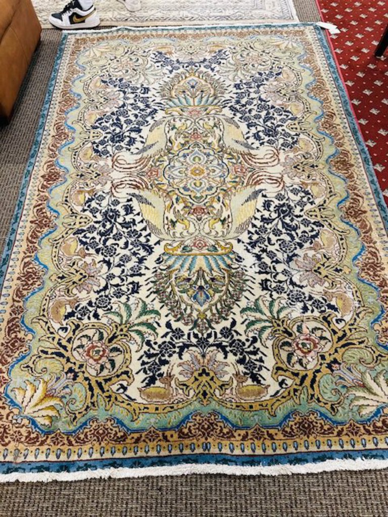 Turkish Hereke Rug 60x84 (Some Damage)