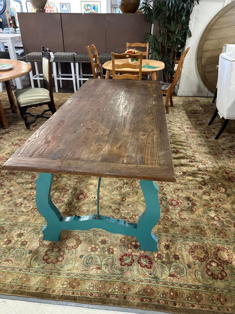 Spanish Trestle Dining Table 78x35x31