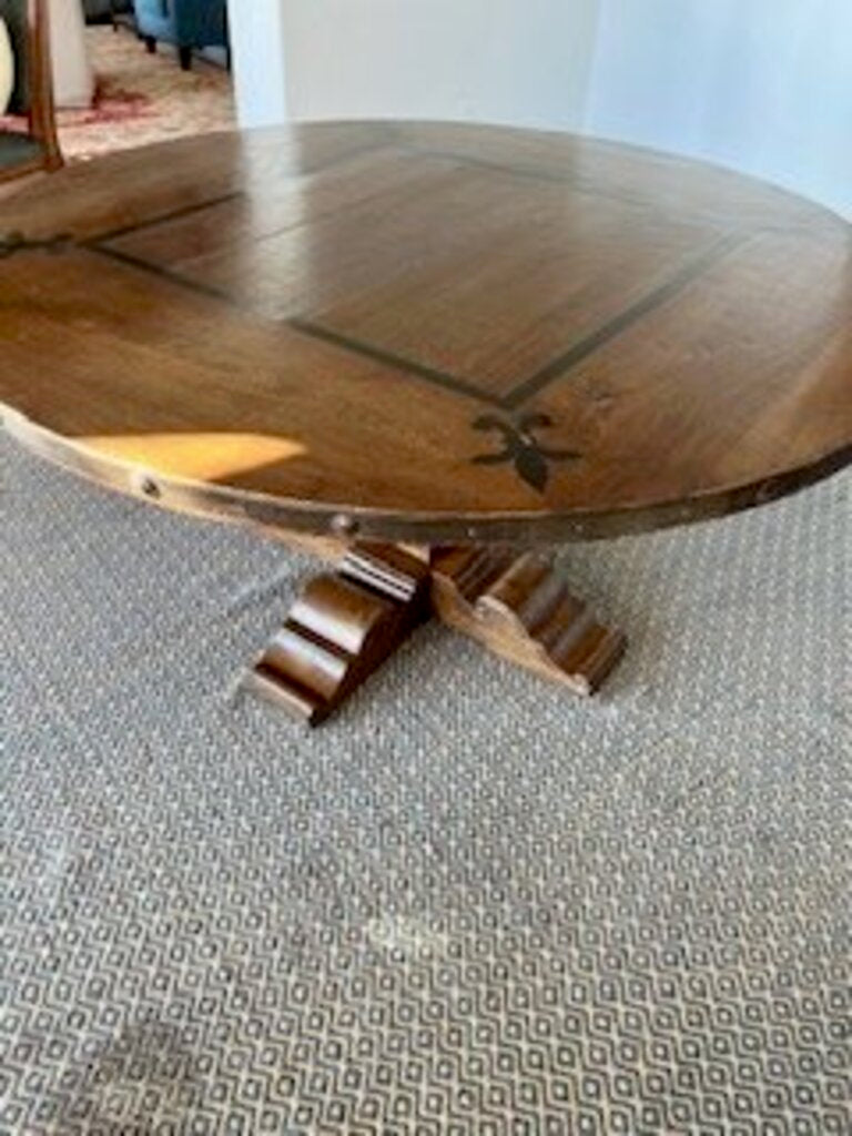 Round 60" Pedestal Dining Table