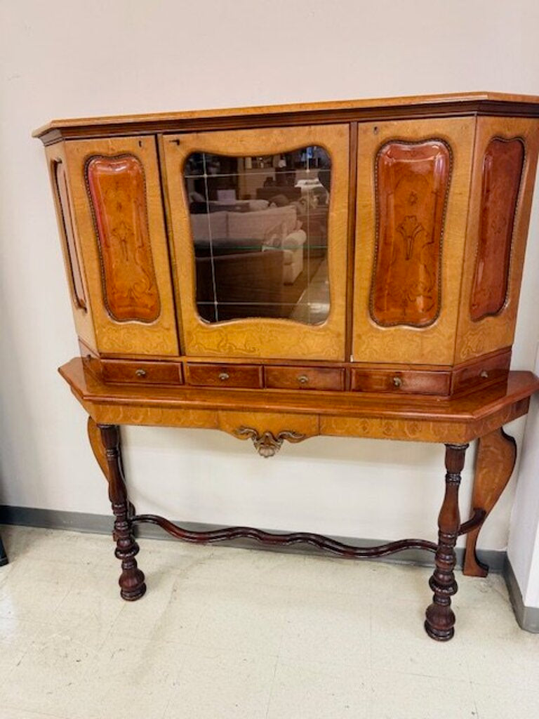 Deco Era French Entry Cabinet 67x16x66