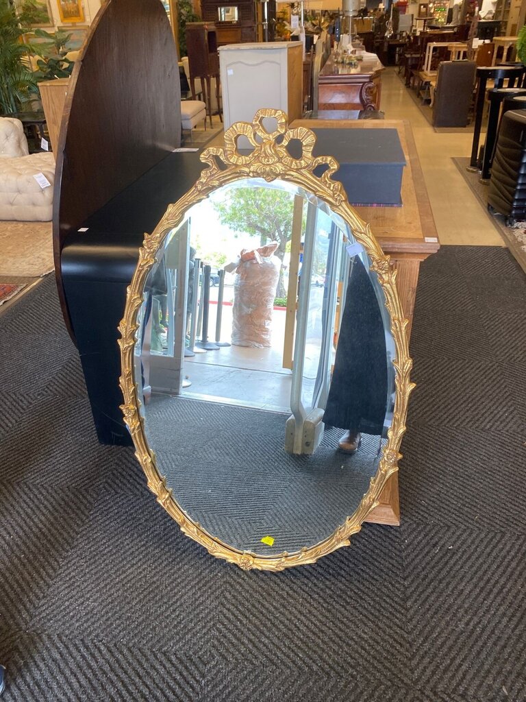 F B Decorative Art Giltwood Mirror 30x49