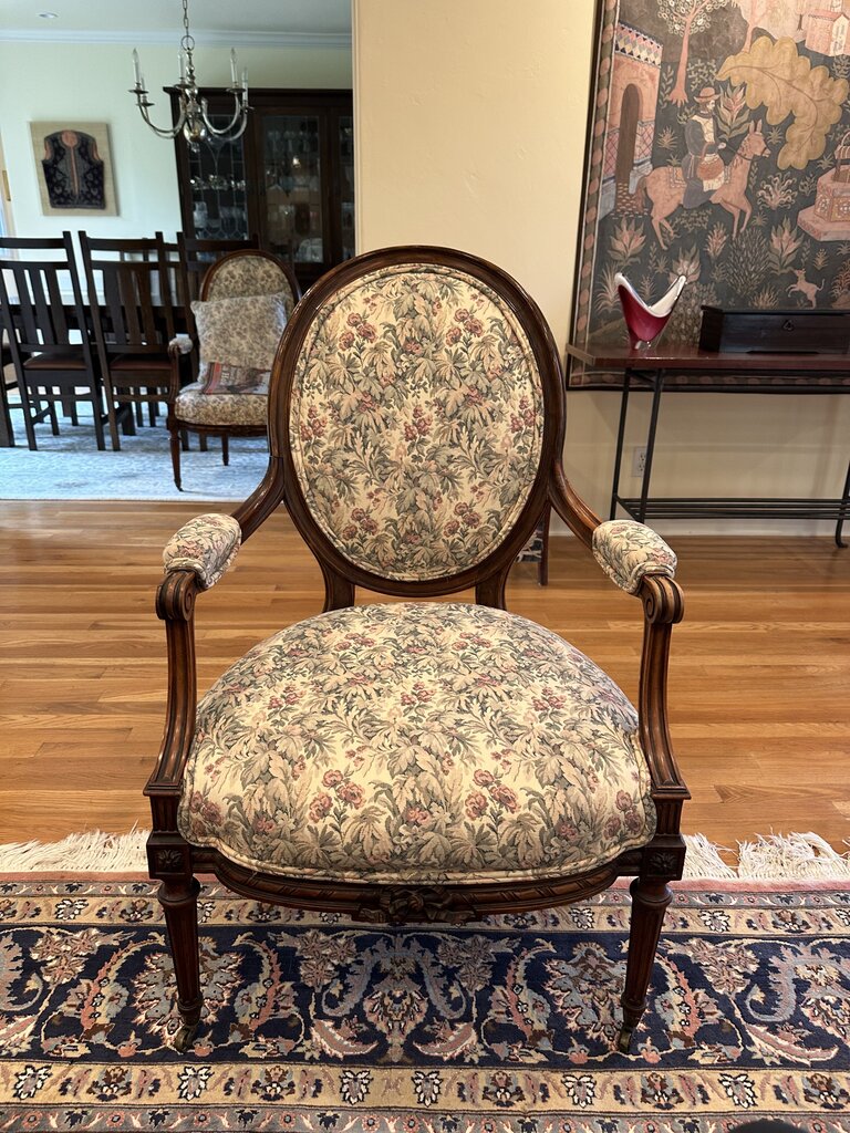 French Victorian Armchairs (pair)