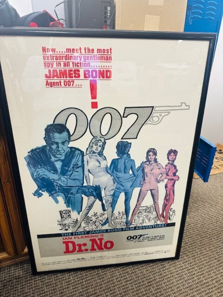 James Bond Dr. No Movie Poster