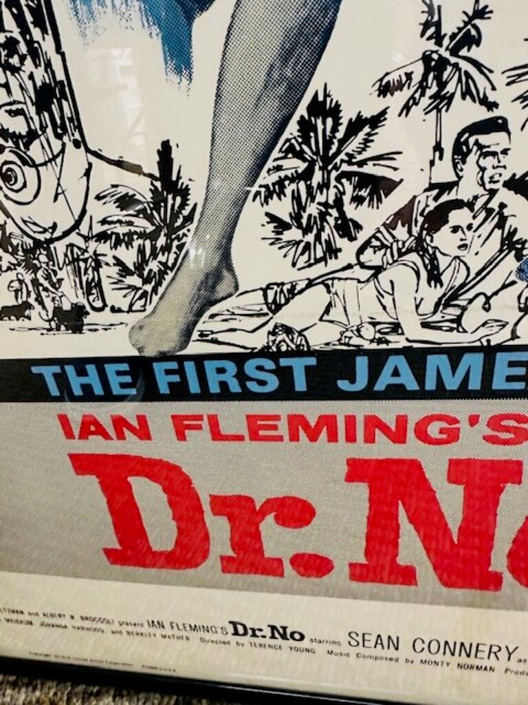 James Bond Dr. No Movie Poster