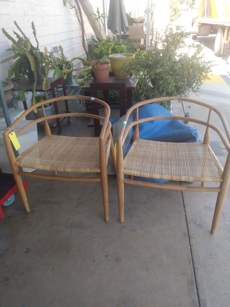 Noir Finley Chairs (pair ) MSRP $1880