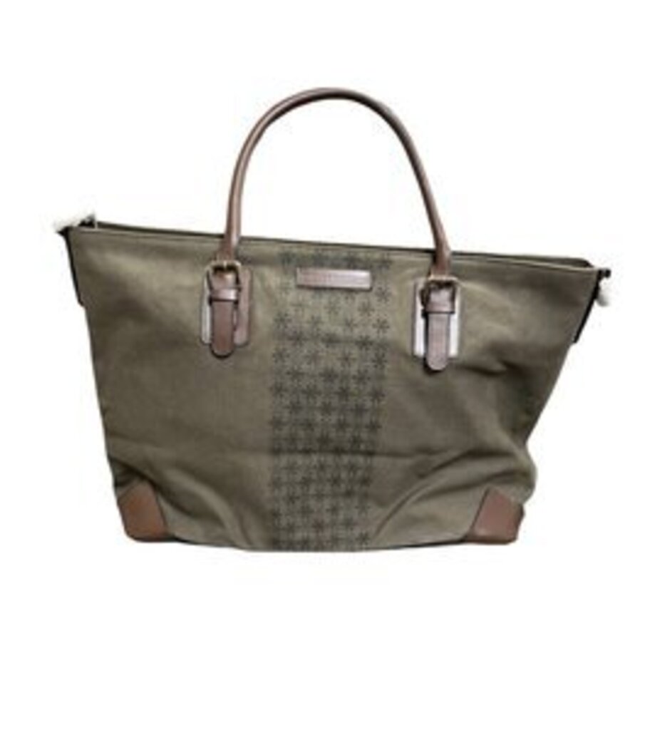 Urban Equestrian Large Pine Canvas Tote