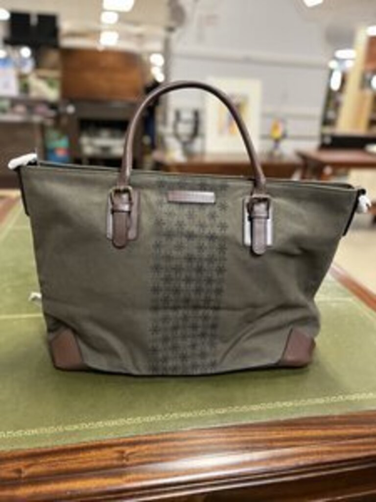Urban Equestrian Large Pine Canvas Tote