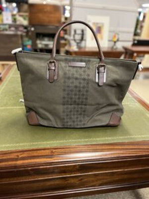 Urban Equestrian Large Pine Canvas Tote