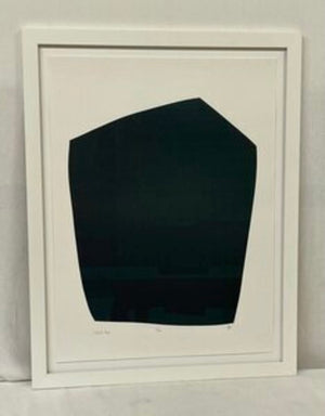 Aron Hill Original Prints "Black Shape #Series" Archival Pigment of Paper (Complete 6 Pcs Series)