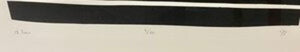 Aron Hill Original Prints "Black Shape #Series" Archival Pigment of Paper (Complete 6 Pcs Series)