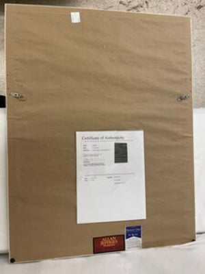 Aron Hill Original Prints "Black Shape #Series" Archival Pigment of Paper (Complete 6 Pcs Series)
