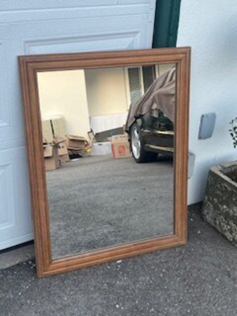 Wood Frame Mirror 29x37