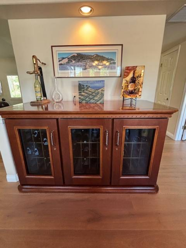 Le Cache Wine Cooler Credenza orig. $6600 (77x31x40)