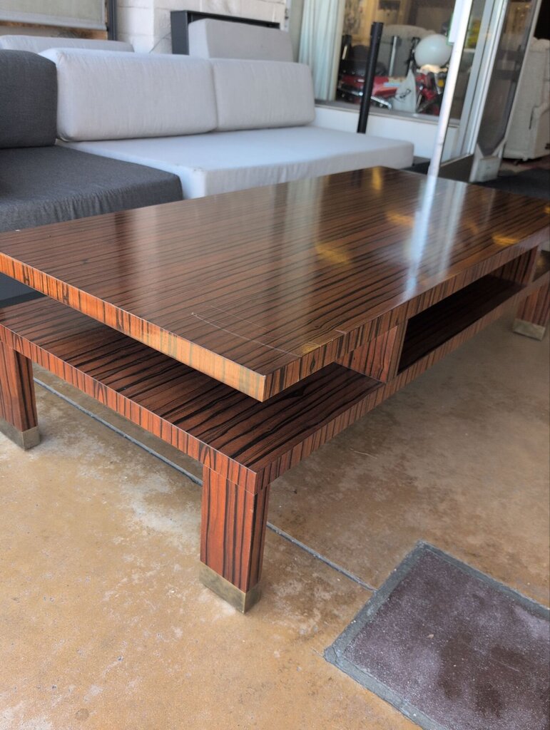 Dessin Fournir Sparta Coffee Table $4300 (28x60x17)
