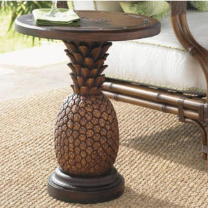 Tommy Bahama Pineapple Side Table 18x23