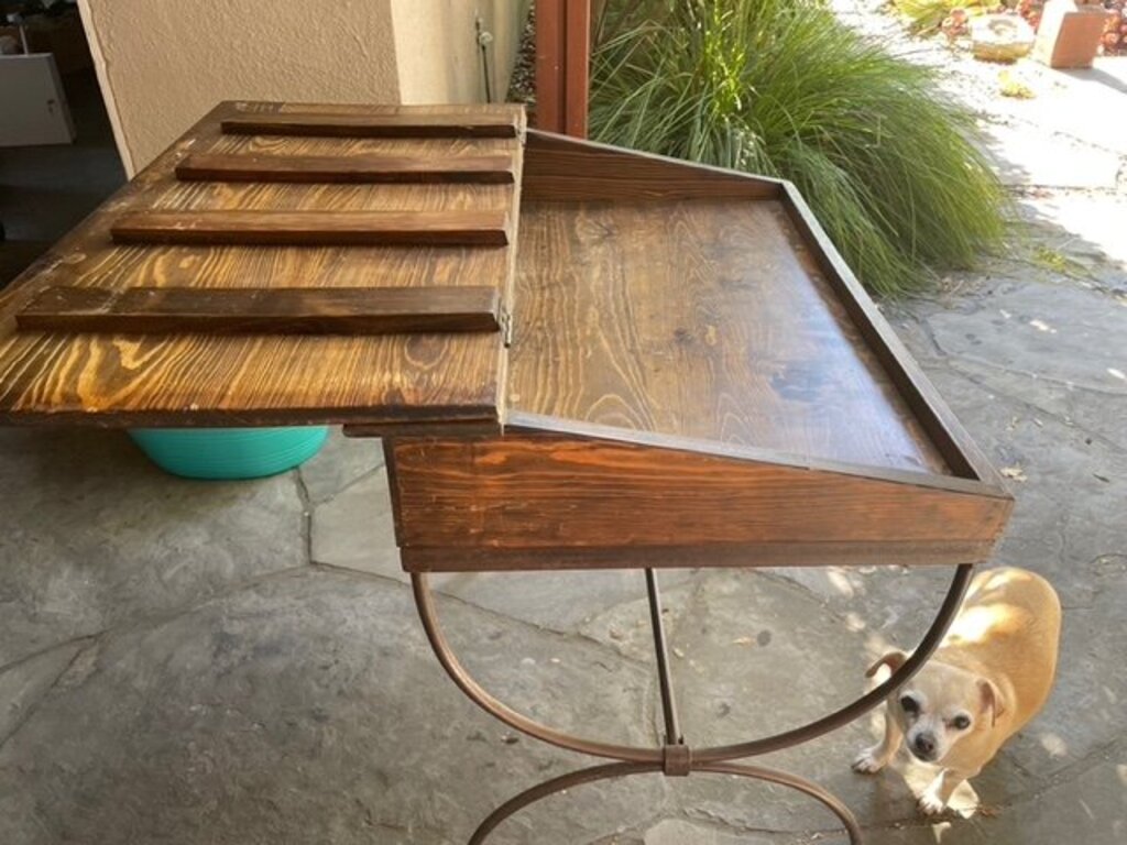 Antique School Desk 20x29x32