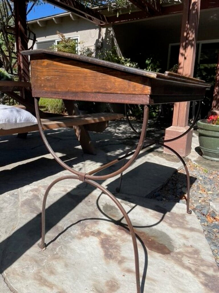 Antique School Desk 20x29x32