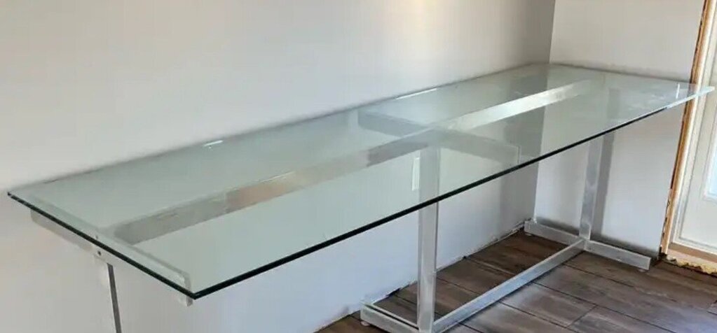 Glass Top 86x28 (Glass only) by Miss Daisy's Consignment & Auction House